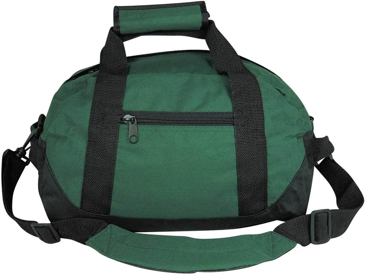 Duffle Bag, Gym, Travel Bag Two Tone (Yellow - small (14" x 8.5" x 8.5"))