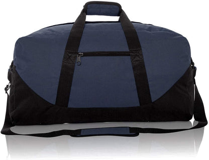 Duffle Bag, Gym, Travel Bag Two Tone (Yellow - small (14" x 8.5" x 8.5"))