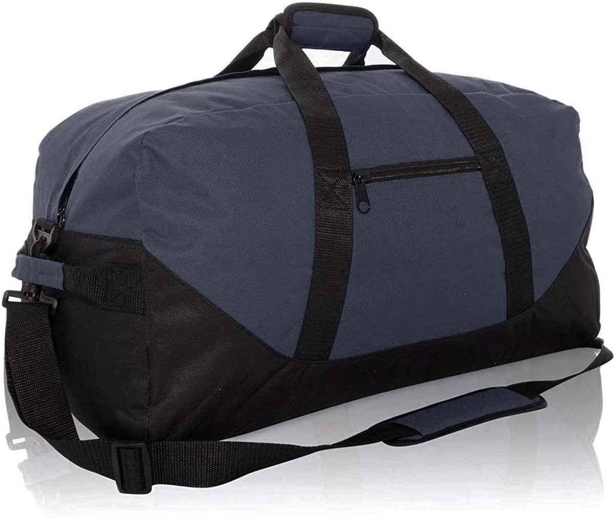 Duffle Bag, Gym, Travel Bag Two Tone (Yellow - small (14" x 8.5" x 8.5"))