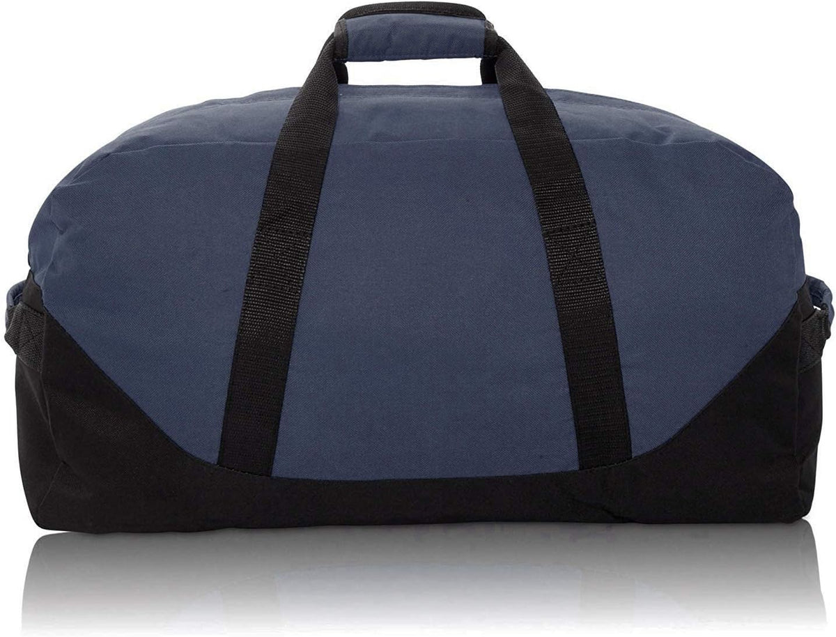 Duffle Bag, Gym, Travel Bag Two Tone (Yellow - small (14" x 8.5" x 8.5"))