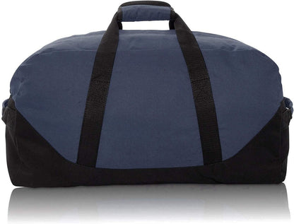 Duffle Bag, Gym, Travel Bag Two Tone (Yellow - small (14" x 8.5" x 8.5"))