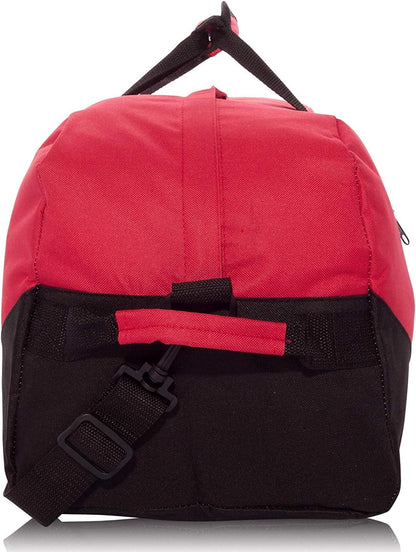 Duffle Bag, Gym, Travel Bag Two Tone (Yellow - small (14" x 8.5" x 8.5"))