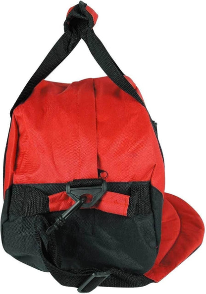 Duffle Bag, Gym, Travel Bag Two Tone (Yellow - small (14" x 8.5" x 8.5"))