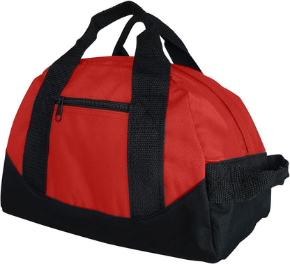 Duffle Bag, Gym, Travel Bag Two Tone (Yellow - small (14" x 8.5" x 8.5"))