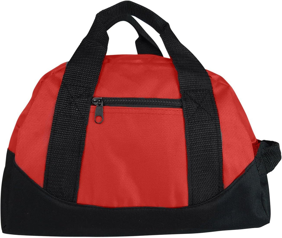 Duffle Bag, Gym, Travel Bag Two Tone (Yellow - small (14" x 8.5" x 8.5"))