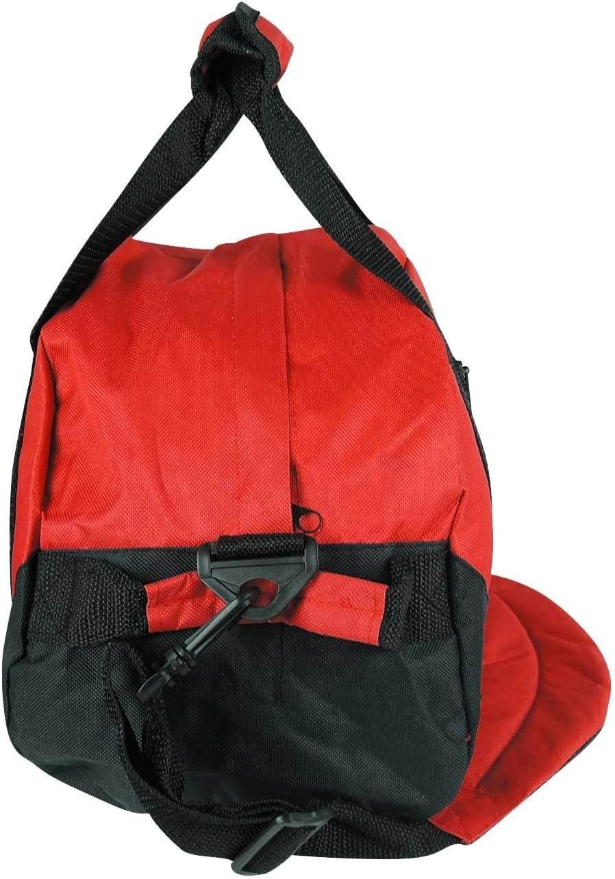 Duffle Bag, Gym, Travel Bag Two Tone (Yellow - small (14" x 8.5" x 8.5"))