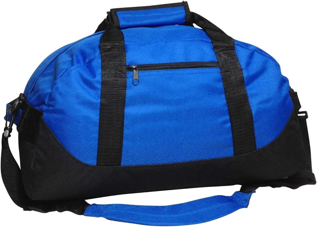Duffle Bag, Gym, Travel Bag Two Tone (Yellow - small (14" x 8.5" x 8.5"))