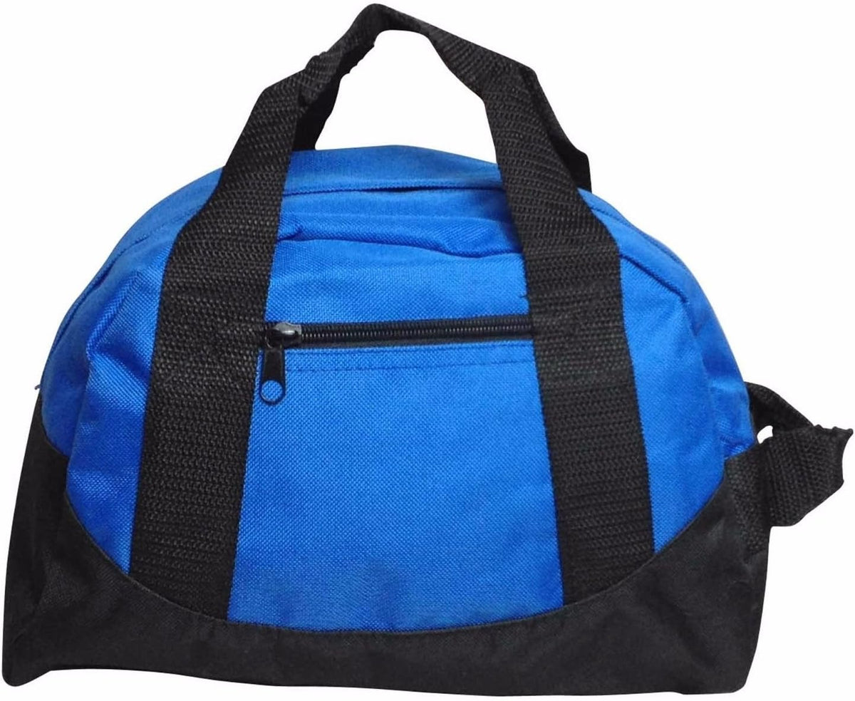 Duffle Bag, Gym, Travel Bag Two Tone (Yellow - small (14" x 8.5" x 8.5"))