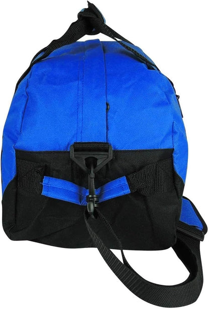 Duffle Bag, Gym, Travel Bag Two Tone (Yellow - small (14" x 8.5" x 8.5"))