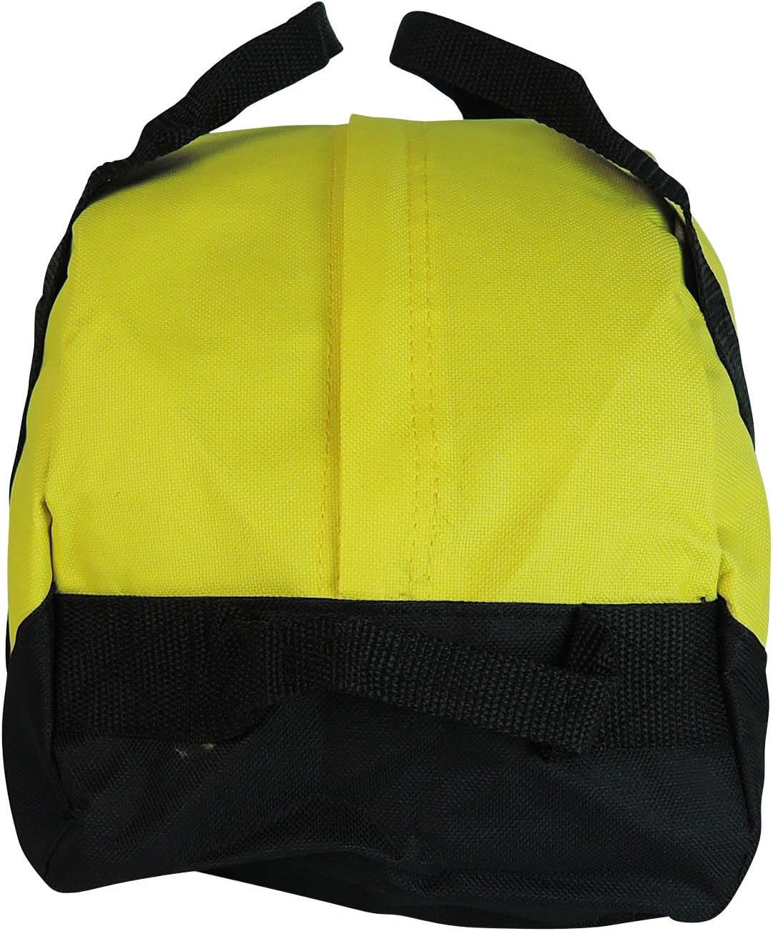 Duffle Bag, Gym, Travel Bag Two Tone (Yellow - small (14" x 8.5" x 8.5"))