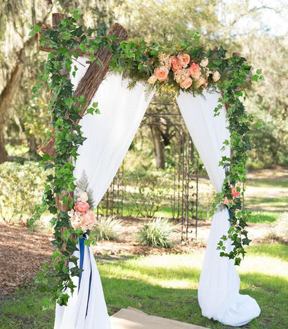 3Strand Fake Vines Artificial Ivy Garland Silk Greenery Plant 6.3Ft