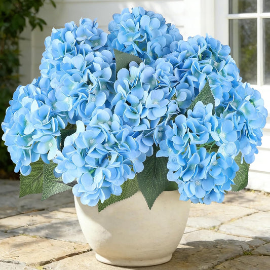 6 Bundles White Artificial Geranium Flowers for Outdoors Spring Decor Geraniums Silk Flowers UV Resistant Lifelike Faux Flowers for Spring Indoor Outdoor Garden Patio Porch Balcony Home Decor