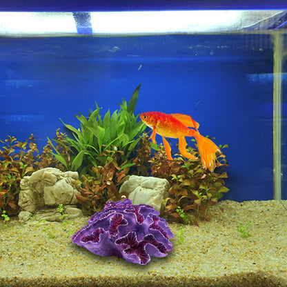 Aquarium Coral Ornaments Decor Fish Tank Plants Decoration for Aquarium Landscape,Purple
