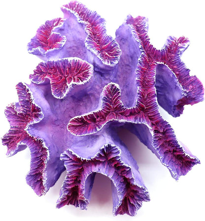 Aquarium Coral Ornaments Decor Fish Tank Plants Decoration for Aquarium Landscape,Purple