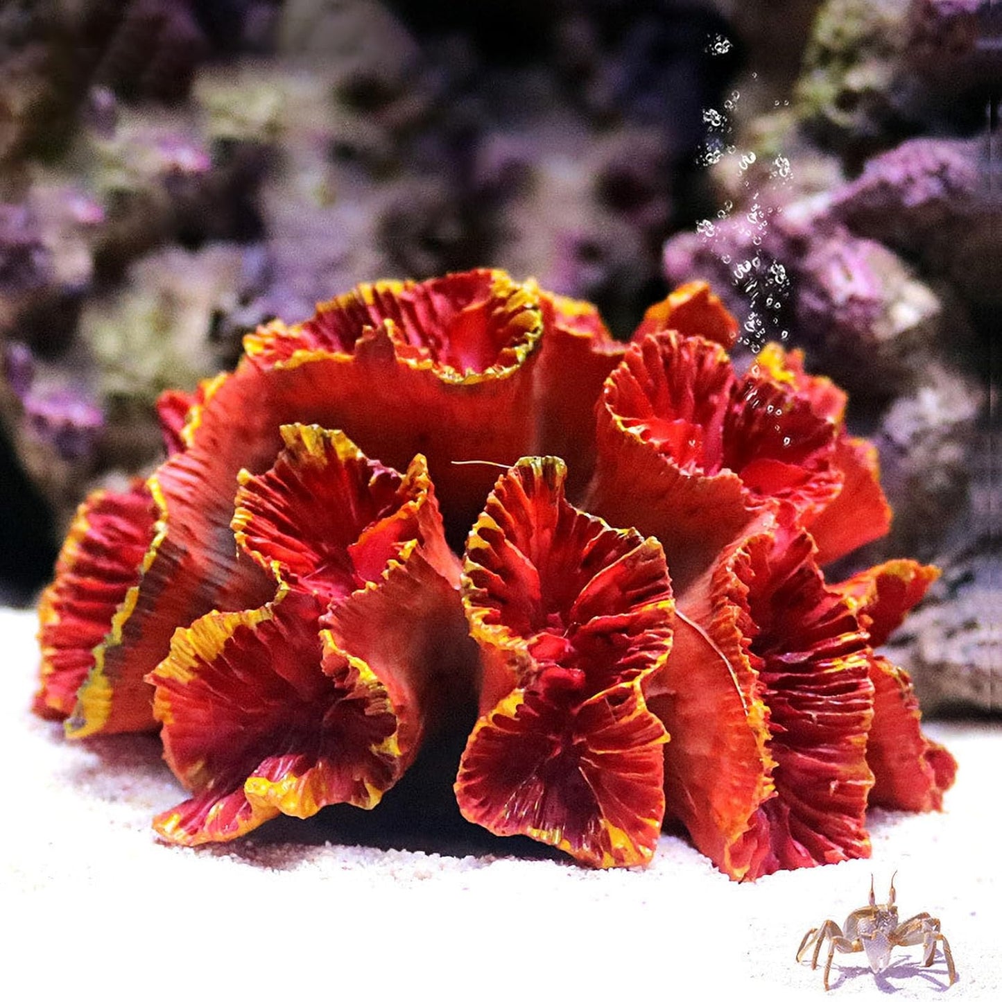 Aquarium Coral Ornaments Decor Fish Tank Plants Decoration for Aquarium Landscape,Purple