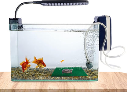 Fish Tank Simulation Turf Mat 9.84 X 7.87 X 0.31 in Artificial Grass for Turtle Tank Turtle Basking Platform Flowerpot Mat Home Landscaping Reptile Habitat