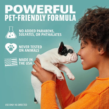Pet Odor Eliminator 8 oz. bottle- Industrial Strength Pet Odor Remover - Makes (4) 32oz. Bottles - 1 Gallon - Neutralizes and Sanitizes Tough Pet Odors Fast