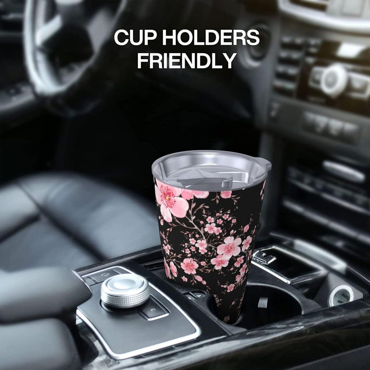Lemon Tumbler 20oz Fruit Stainless Steel Vacuum Insulated Tumblers with Lid and Straw Mint Green Travel Coffee Mug Tea Wine Cups Water Bottle Gifts for Women