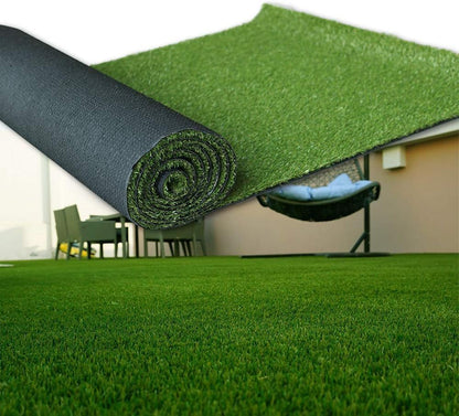 Artificial Grass 3' x 10' (30 Square Feet) Realistic Fake Grass Deluxe Turf Synthetic Turf Thick Lawn Pet Turf -Perfect for Indoor/Outdoor Landscape (20mm high Pile) Customized