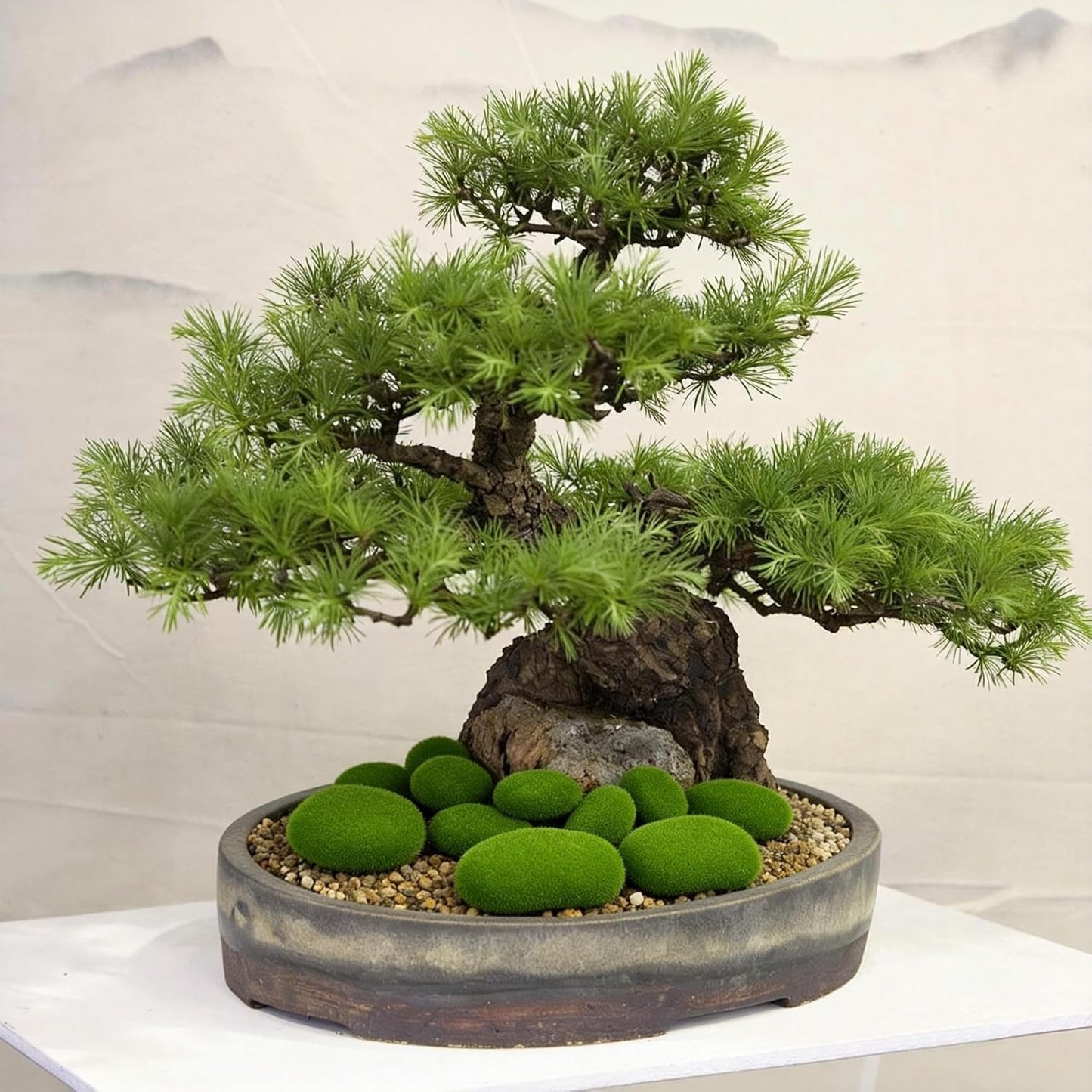 20Pcs Artificial Moss Rocks (2 Sizes),Green Moss Decoration, Suitable for Floral Arrangement, Fairy Gardens and Crafting, Moss Wall Art, Fake Moss, Moss for Crafts