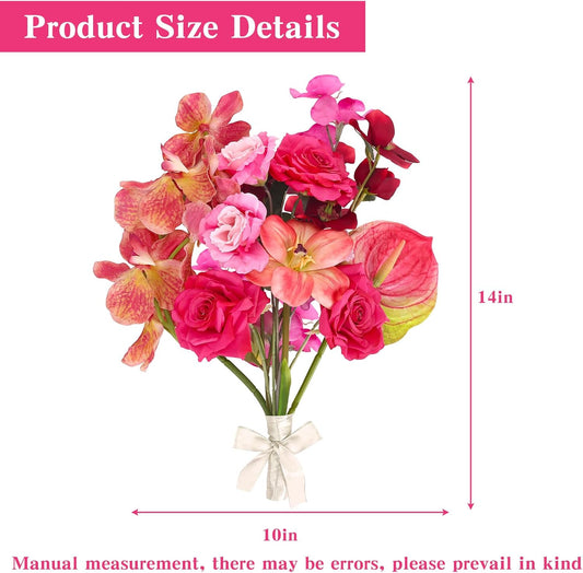 Artificial Sunflowers Fake Cemetery Flowers for Grave Bouquet with Sunflowers for Bridal Bouquets Wedding Centerpieces Decor Party Table Gravesites Fall Floral Arrangements Home Decoration