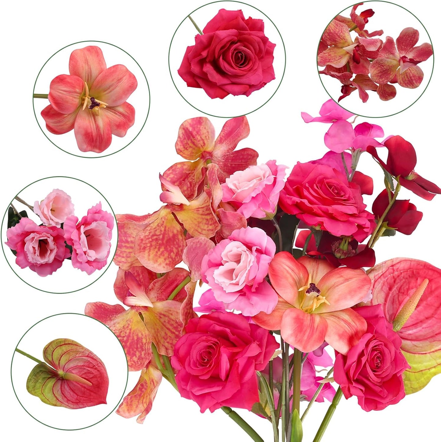 Artificial Sunflowers Fake Cemetery Flowers for Grave Bouquet with Sunflowers for Bridal Bouquets Wedding Centerpieces Decor Party Table Gravesites Fall Floral Arrangements Home Decoration