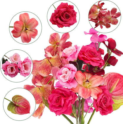 Artificial Sunflowers Fake Cemetery Flowers for Grave Bouquet with Sunflowers for Bridal Bouquets Wedding Centerpieces Decor Party Table Gravesites Fall Floral Arrangements Home Decoration