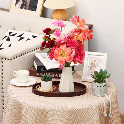 Artificial Sunflowers Fake Cemetery Flowers for Grave Bouquet with Sunflowers for Bridal Bouquets Wedding Centerpieces Decor Party Table Gravesites Fall Floral Arrangements Home Decoration