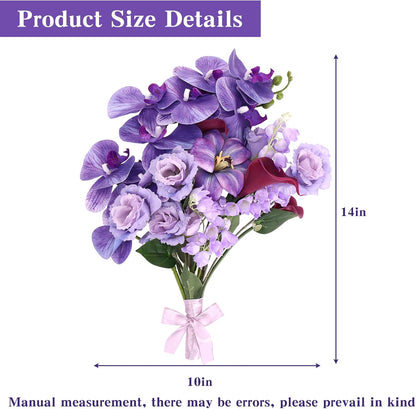 Artificial Sunflowers Fake Cemetery Flowers for Grave Bouquet with Sunflowers for Bridal Bouquets Wedding Centerpieces Decor Party Table Gravesites Fall Floral Arrangements Home Decoration