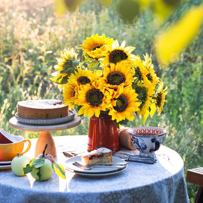 Artificial Sunflowers Fake Cemetery Flowers for Grave Bouquet with Sunflowers for Bridal Bouquets Wedding Centerpieces Decor Party Table Gravesites Fall Floral Arrangements Home Decoration