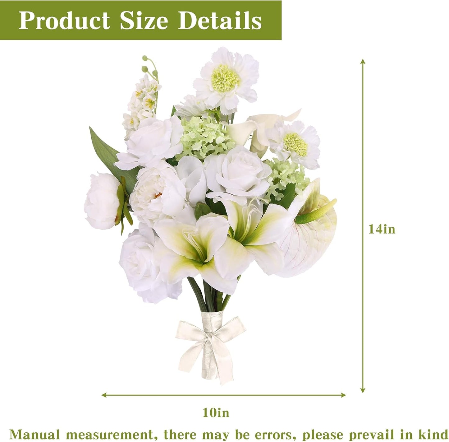 Artificial Sunflowers Fake Cemetery Flowers for Grave Bouquet with Sunflowers for Bridal Bouquets Wedding Centerpieces Decor Party Table Gravesites Fall Floral Arrangements Home Decoration