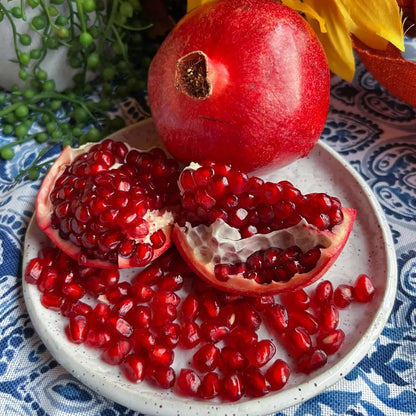 30+ Pomegranate Seeds for Planting Heirloom & Non-GMO Pomegranate Fruit Tree Seeds Sweet Juicy Fruits Low Maintenance Outdoor Garden