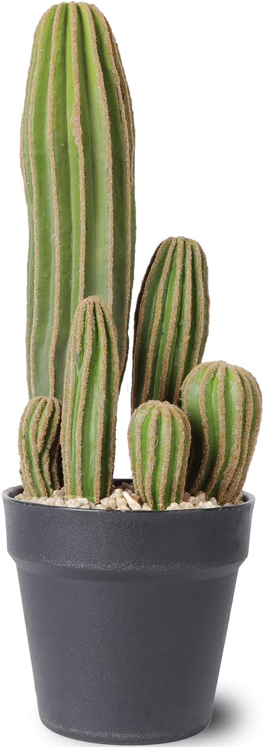 Artificial Cactus Fake Big Cactus 24 Inch Faux Cacti Plants for Home Garden Office Store Decoration