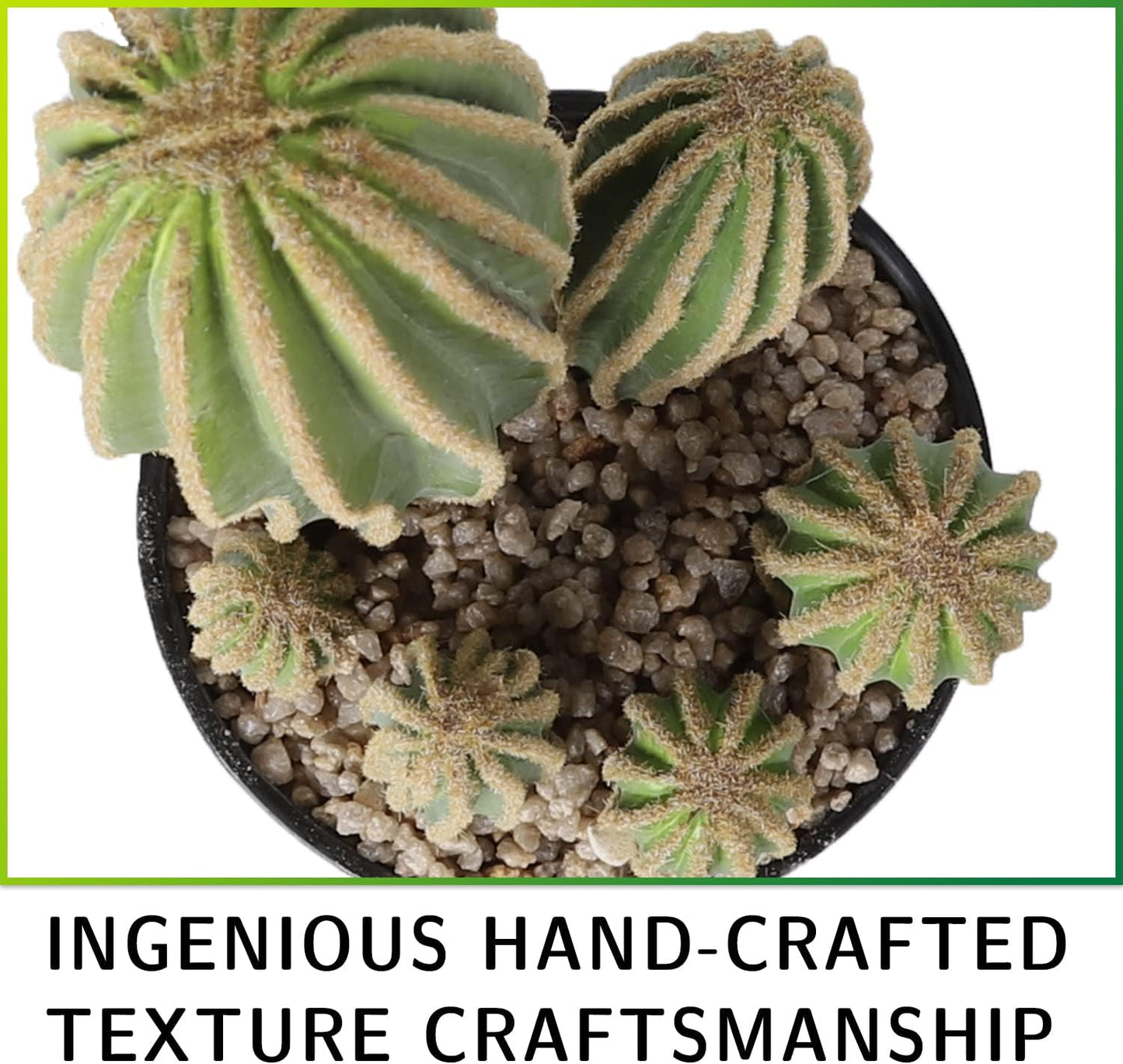 Artificial Cactus Fake Big Cactus 24 Inch Faux Cacti Plants for Home Garden Office Store Decoration