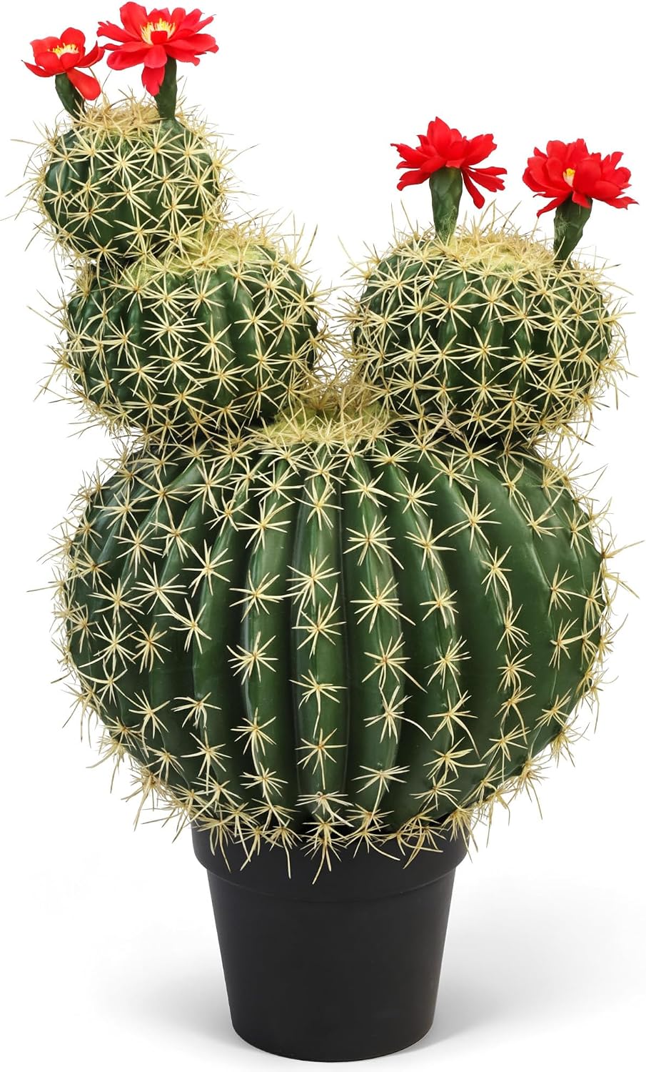Artificial Cactus Fake Big Cactus 24 Inch Faux Cacti Plants for Home Garden Office Store Decoration