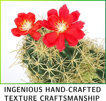 Artificial Cactus Fake Big Cactus 24 Inch Faux Cacti Plants for Home Garden Office Store Decoration