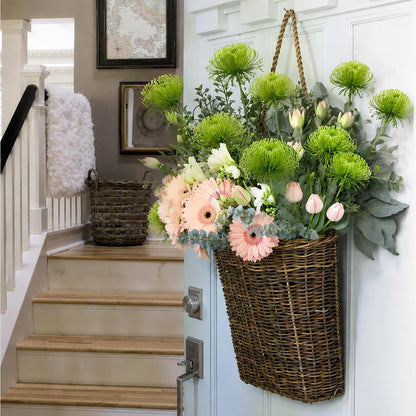 27.6" Fake Fall Mums Orange Mums with 3 Heads Fall Long Stem for Tall Vase