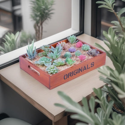 18 Pcs Artificial Succulents, Realistic Succulent Plants,Unpotted Faux Succulent for DIY Crafting Floral Wall Garden Arrangement Home Office Decoration
