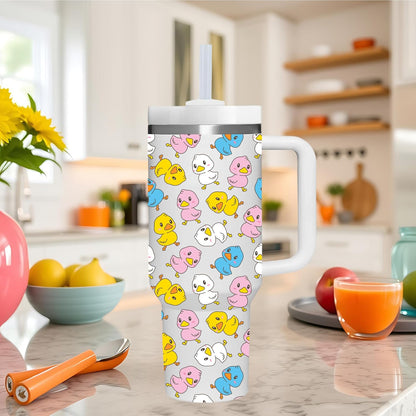 Lemon Gifts.40oz Lemon Tumbler with Handle.Lemon Lover Cup Gift.Birthday Christmas Lemons Tumblers Gift for Women Men.