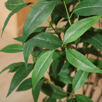 5Ft Artificial Eucalyptus Plant with Basket & Silk Leaves | Faux Plants Indoor,Floor Plant for Home Décor Office Living Room,Housewarming