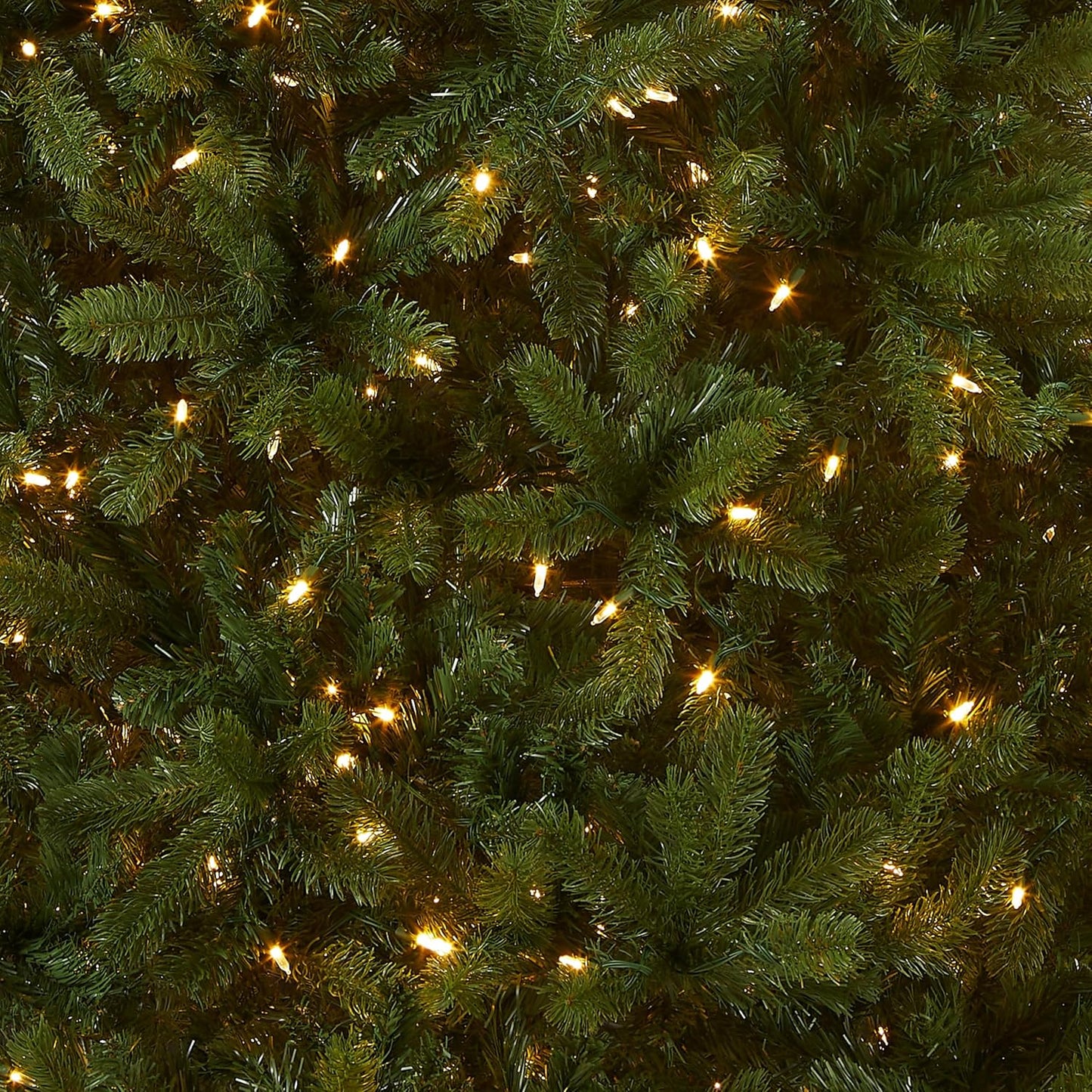 Pre-Lit 'Feel Real' Artificial Full Downswept Christmas Tree, Green, Douglas Fir, Dual Color LED Lights, 7.5 feet | 750 LED Lights, 1,867 Tips, 10 Light Functions, Foot Pedal, Includes Stand, Artificial, Green