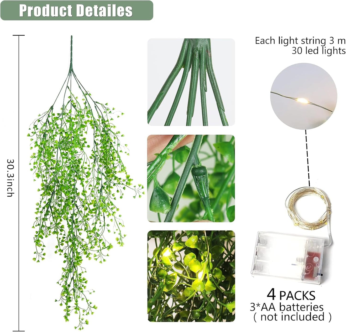 Artificial Hanging Plants,4 Pcs Fake Hanging Plants for Outdoors | Purple Faux Hanging Plants fo Outdoor Planters,Spring Fall Decor,Lifelike Natural Fake Plant to Brighten Up Your Home