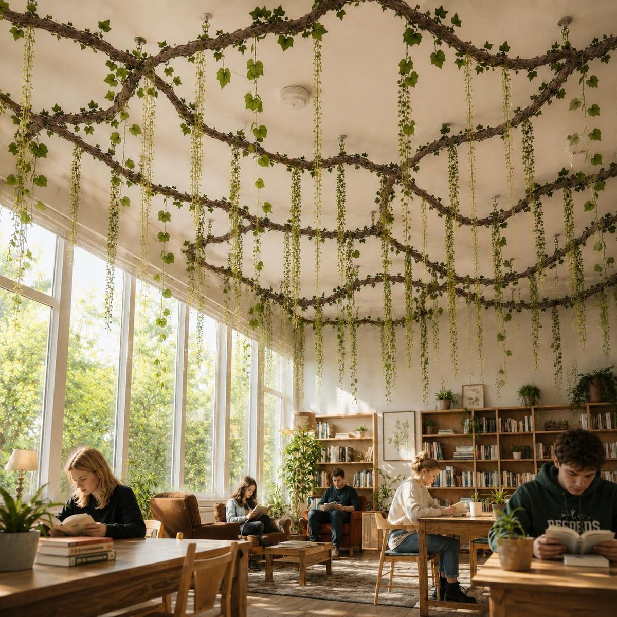 35 Pcs Artificial Bendable Vines Branches Decoration, Jungle Theme Decor