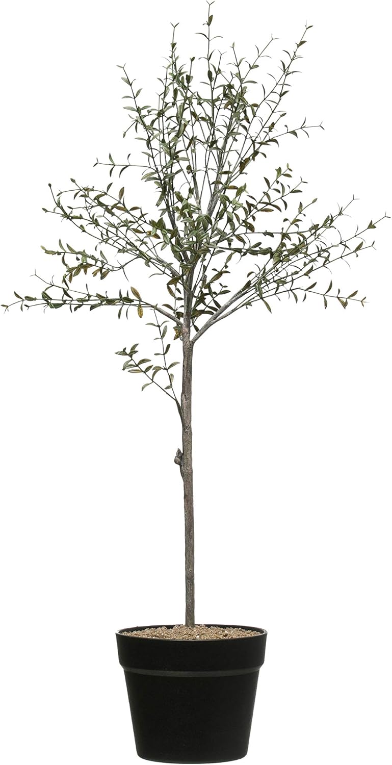 DF2615 29" H Thyme Topiary in Pot Faux Botanicals, Green