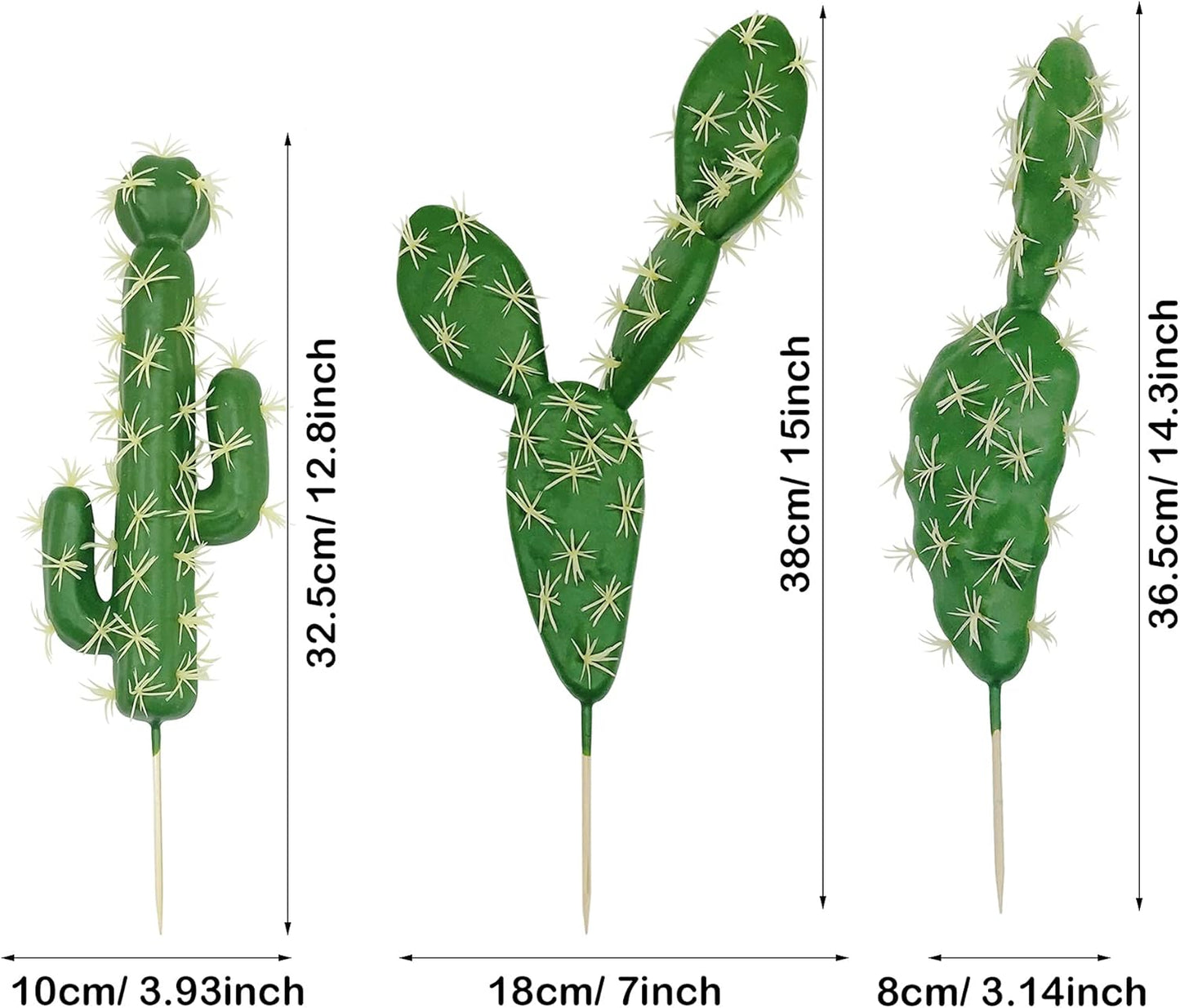 10 PCS Faux Fake Succulents Artificial Cactus Decor Faux Cactus Cacti Plant Artificial Cactus Succulent Artificial Succulent Plants for Decoration Faux Cactus Plant Bulk