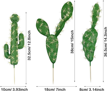 10 PCS Faux Fake Succulents Artificial Cactus Decor Faux Cactus Cacti Plant Artificial Cactus Succulent Artificial Succulent Plants for Decoration Faux Cactus Plant Bulk