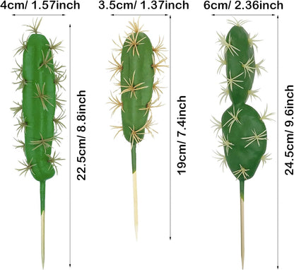 10 PCS Faux Fake Succulents Artificial Cactus Decor Faux Cactus Cacti Plant Artificial Cactus Succulent Artificial Succulent Plants for Decoration Faux Cactus Plant Bulk