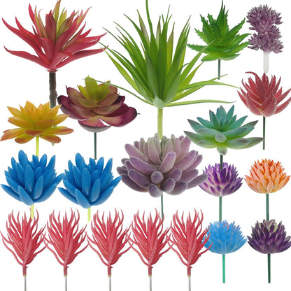 10 PCS Faux Fake Succulents Artificial Cactus Decor Faux Cactus Cacti Plant Artificial Cactus Succulent Artificial Succulent Plants for Decoration Faux Cactus Plant Bulk