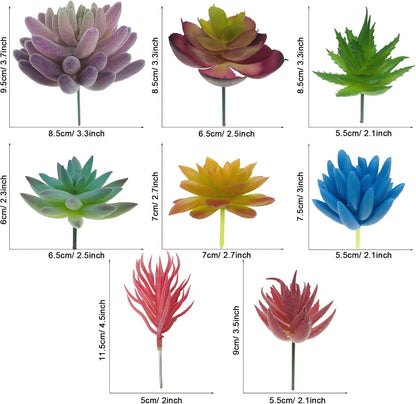 10 PCS Faux Fake Succulents Artificial Cactus Decor Faux Cactus Cacti Plant Artificial Cactus Succulent Artificial Succulent Plants for Decoration Faux Cactus Plant Bulk