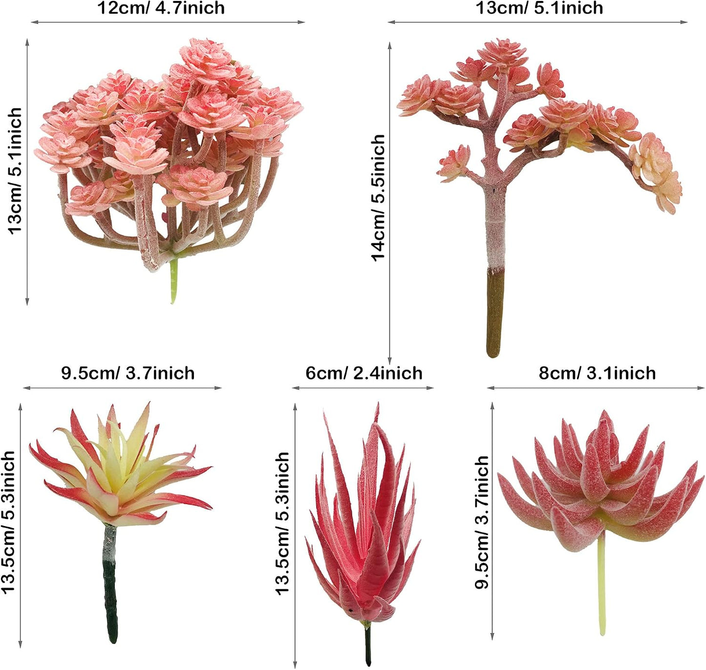 10 PCS Faux Fake Succulents Artificial Cactus Decor Faux Cactus Cacti Plant Artificial Cactus Succulent Artificial Succulent Plants for Decoration Faux Cactus Plant Bulk